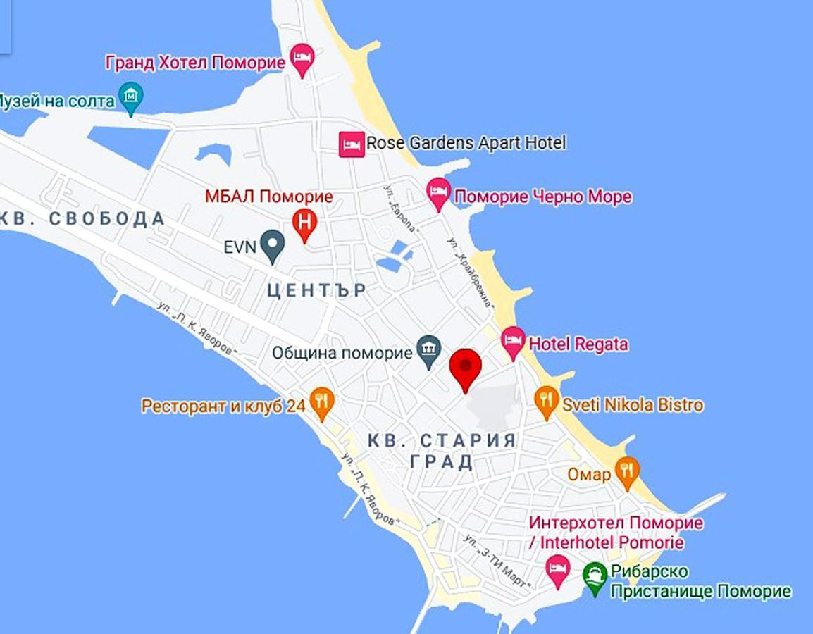 Апартамент Кънтри-Лариса Pomorie Exterior photo